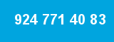 924 771 40 83 924 771 40 83